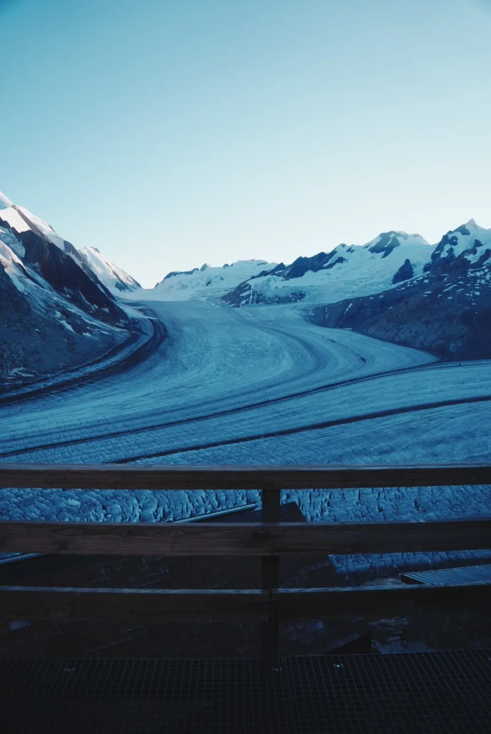 Across the Aletsch Glacier to the Konkordia Hut, photo 3