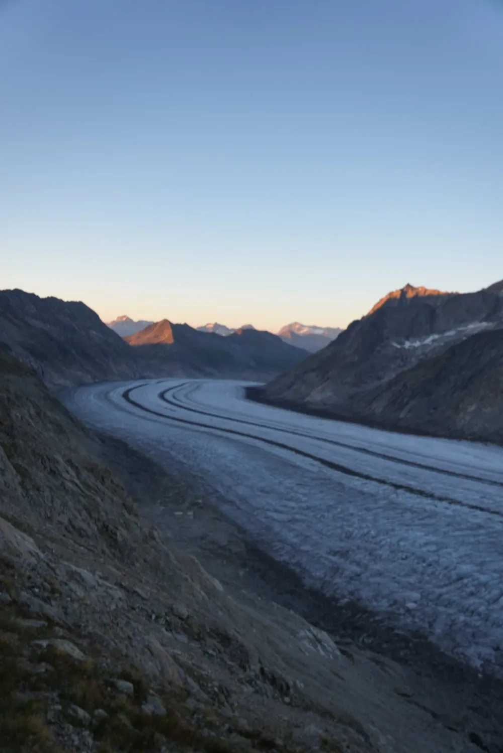 Across the Aletsch Glacier to the Konkordia Hut, photo 4