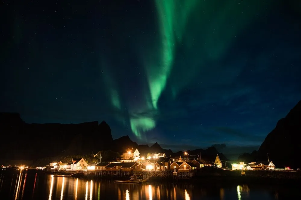 Sakrisøy - Nusfjord. Bild 25