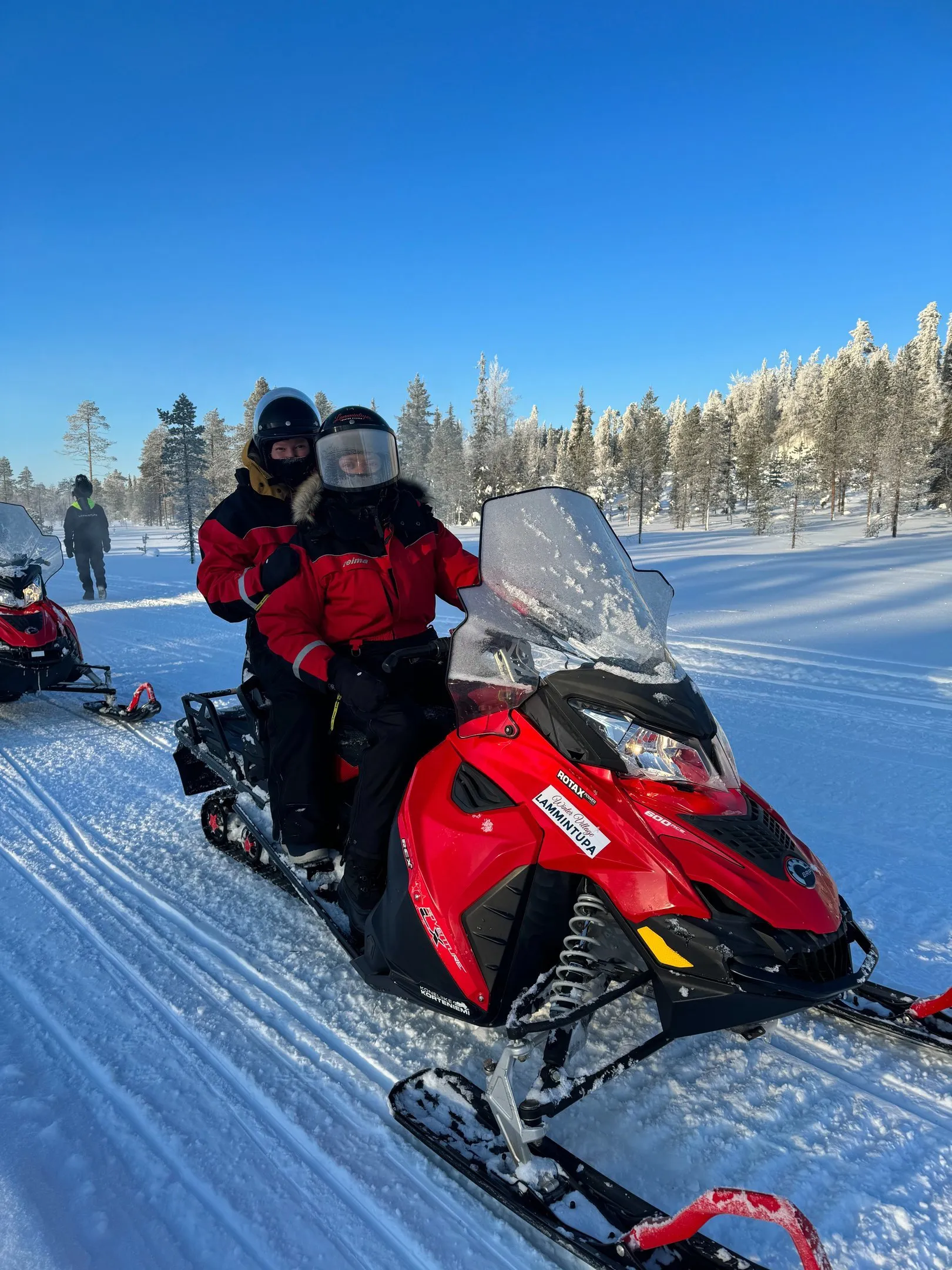 Schneemobiltour bei -30 Grad. Bild 3
